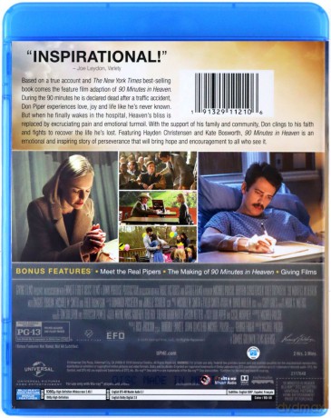 90 Minutes in Heaven (90 minut w niebie) [Blu-Ray]