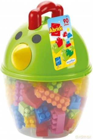 Abrick Klocki 90 szt. w pojemniku Kurczak 1434 [KLOCKI]
