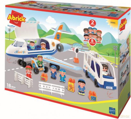 Abrick Samolot + autobus 3065 [KLOCKI]