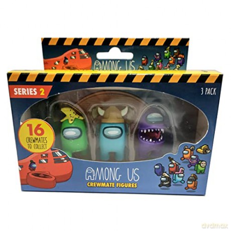 AMONG US Crewmate 3-pak w pudełku AU2221-A s2 [FIGURKA]