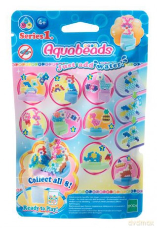 AQUABEADS do Kolekcjonowania Seria 1. Zwierzątka 31524 szaszetka