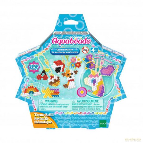 AQUABEADS Koraliki Gwiazdki czarujące zawieszki. Zestaw uzupełniający 31770