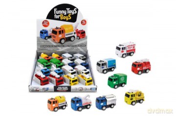 Auta miejskie ToysForBoys 16 szt/disp 132438 mix
