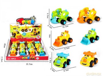 Auto budowlane Bigtoys BA6841 mix