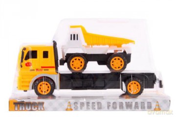 Auto ciężarowe 2w1 Laweta + auto budowlane 471073