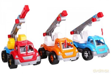 Auto ciężarówka dźwig w siatce TechnoK 4562 mix