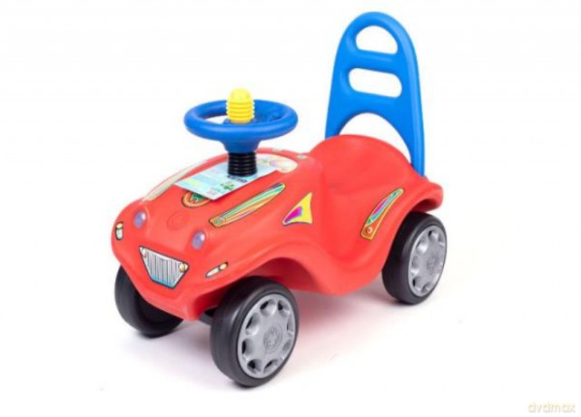 Auto MINI-MOBILE czerwone jeździdełko pojazd