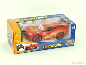 Auto na radio z oczkami 29 cm w pud. RIXI