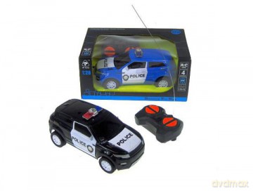 Auto policja 15 cm na radio 6 funkcji 2 kolory 6138K mix