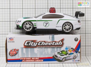 Auto policja na baterie