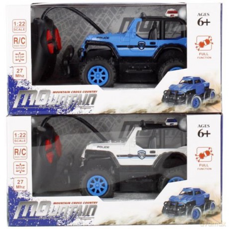 Auto Policja na radio FF ładowarka USB 481916 mix
