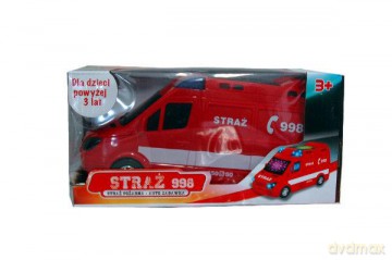 Auto straż na baterie