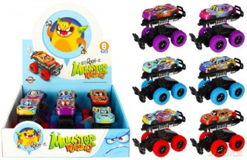 Auto terenowe metalowe 14 cm mix
