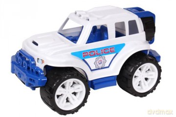 Auto terenówka biała police TechnoK 4630