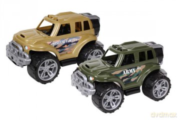 Auto terenówka zielona TechnoK 4609 mix