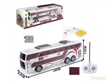 Autobus na radio z ładowarką na radio BAR7828
