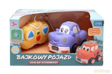 Bajkowy pojazd zdalnie sterowany fioletowy 132513