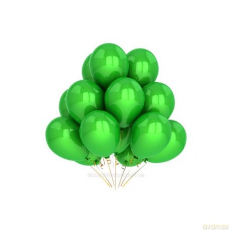Balon A'5 B071 jasny zielony metalik 12'' (30 cm)