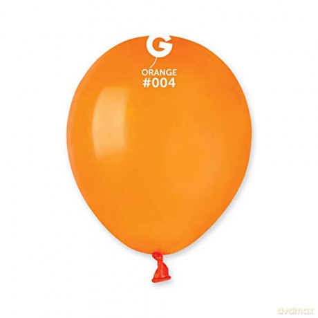 Balon A50 pastel 5" pomarańczowe 04/100 szt