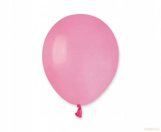 Balon A50 pastel 5" różowe 06/100 szt