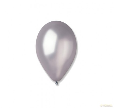 Balon AM50 metal 5" - "srebrny" 38/100 szt.