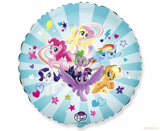 Balon foliowy 18" FX My little Pony drużyna