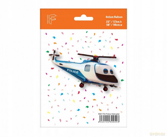 Balon foliowy 24" FX Helikopter Policyjny