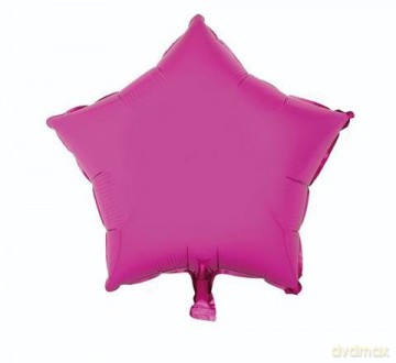 Balon foliowy B&C Gwiazda różowa 19"