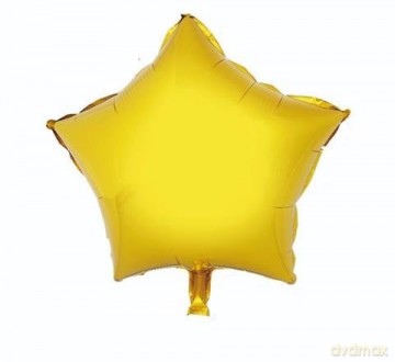 Balon foliowy B&C Gwiazda złota 19"