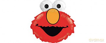 Balon foliowy Elmo czerwony 0250001