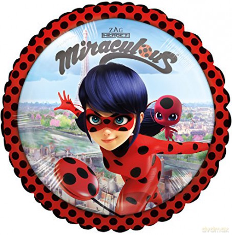 Balon foliowy Standard Miraculous 43 cm 3779201