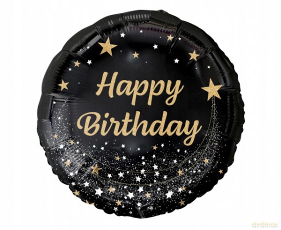 Balon foliowy Tygrysek Happy Birthday 18"