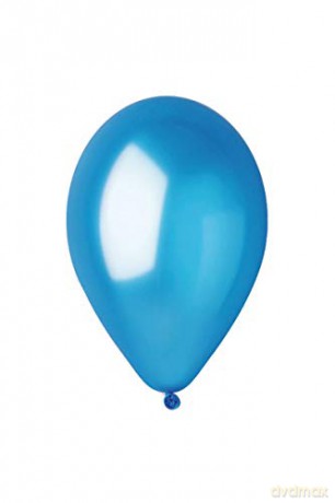 Balon G110 metaliczne 12" niebieskie 36/100 szt