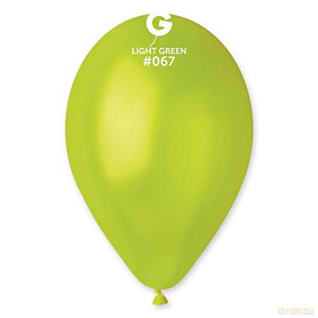 Balon G110 metaliczne 12" pistacjowe 67/100 szt