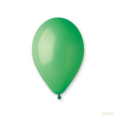 Balon G110 pastel 12" zielone 12/100 szt