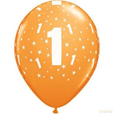 Balon QL z nadruk 5 Pastel mix tropikalny