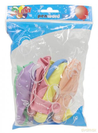 Balony 12" makaron mix kolorów 20 szt