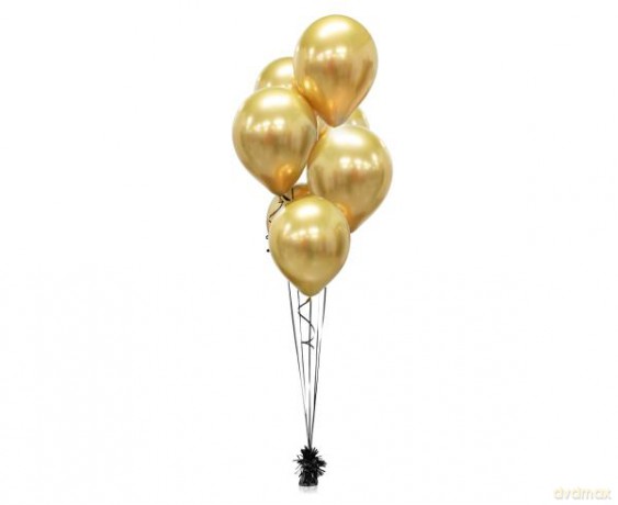 Balony Beauty&Charm platynowe złote 12"/50 szt
