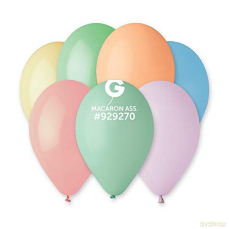 Balony G110 pastel 12' - mix Macaron/ 100 szt.