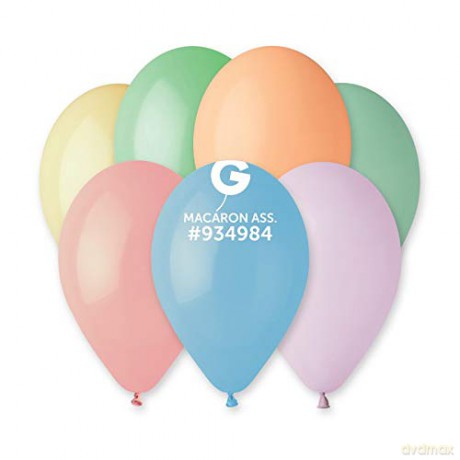 Balony G90 pastel 10' mix Macaron /100