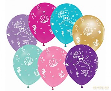 Balony Podmorski Świat 5 sztuk 12"