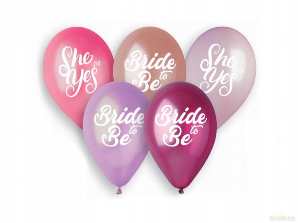 Balony Premium Hel Ladies Night 5 szt