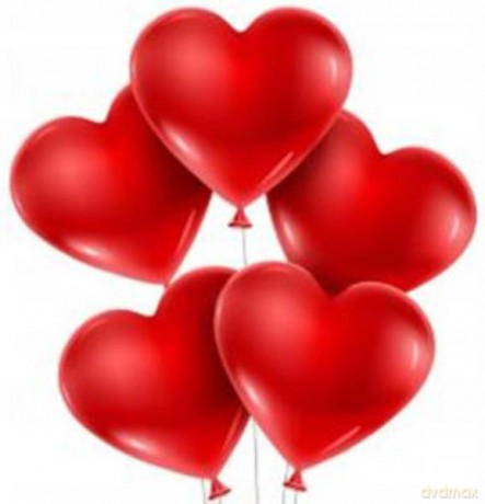 Balony Serca, 30 cm 5 szt.