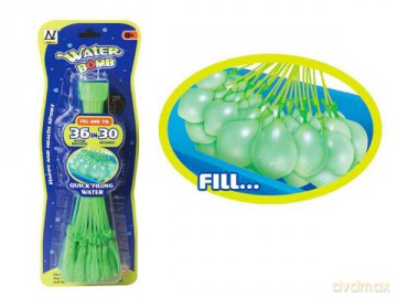 Balony wodne 36 szt. BBAL3494 mix