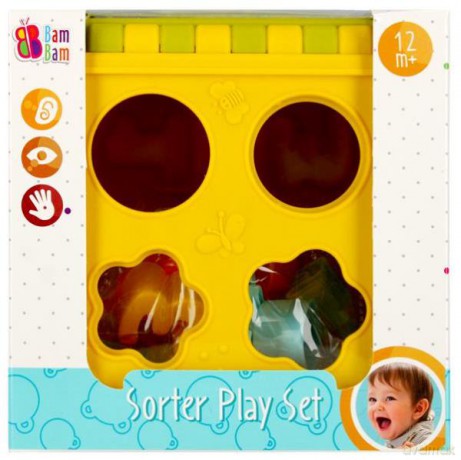 BAM BAM Zabawka edukacyjna Sorter 6w1