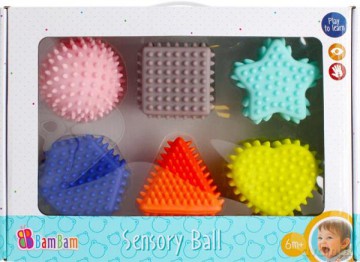 BAM BAM Zestaw figur sensorycznych 6 sztuk
