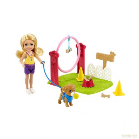 Barbie Chelsea Kariera Trenerka psów GTN6 GTR88