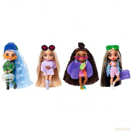 Barbie Lalka Extra mała HGP62 mix