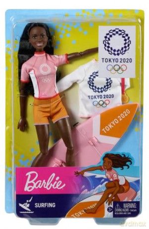 Barbie Lalka Olimpijka Surferka GJL76