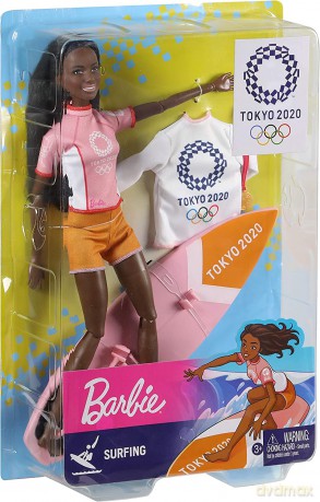 Barbie Lalka Olimpijka Surferka GJL76